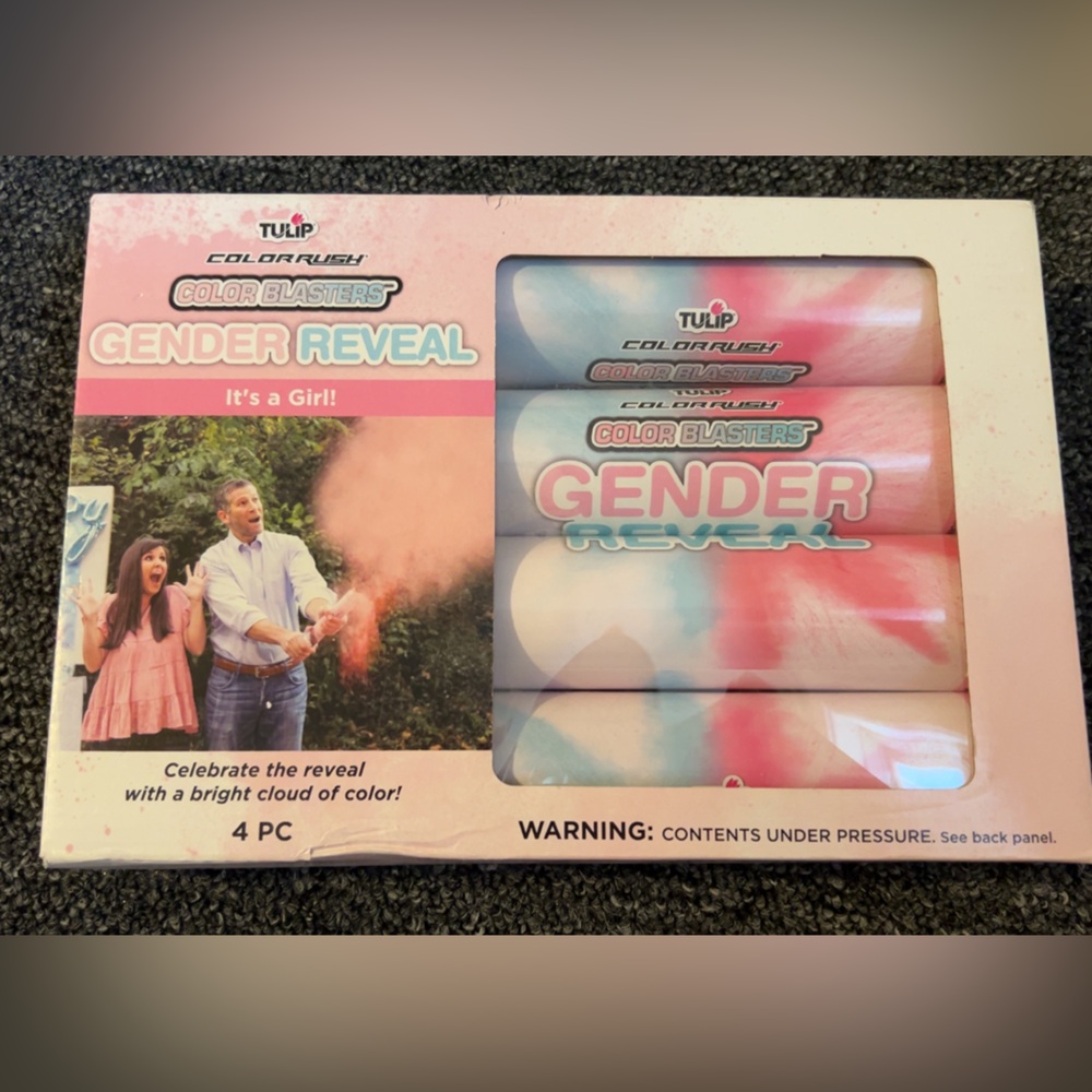 Color Blasters Gender Reveal Set - Pink and Blue